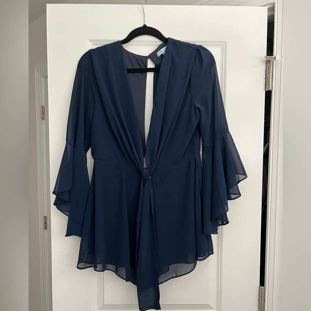 She & Sky Romper Size Small